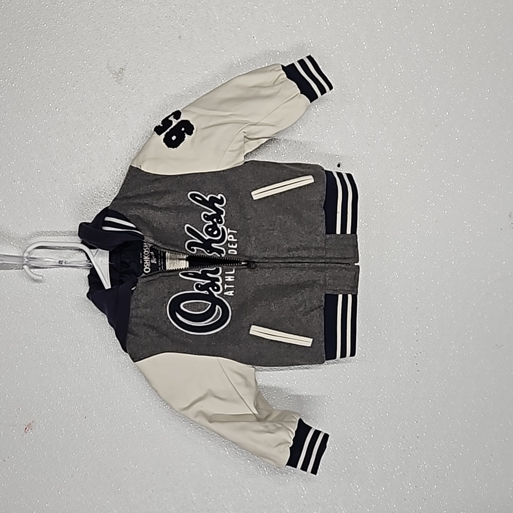 Oshkosh B’gosh Vintage Varsity Bomber Jacket Boys Size 2T, A9